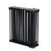 150" Adjustable Safety Gate 6 Panels Play Yard Metal Doorways Fireplace Fence Christmas Tree Fence Gate for House Stairs Gate prohibited area fence