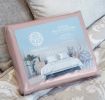 Pink Duvet Cover Queen Size Microfiber Duvet Cover with Zipper Duvet Cover Set of 1 Down Comforter Cover with 2 Pillow Shams Luxury Comforter Cover Qu